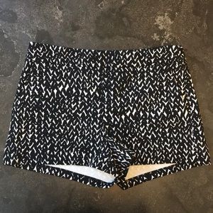 Black and White Express Shorts